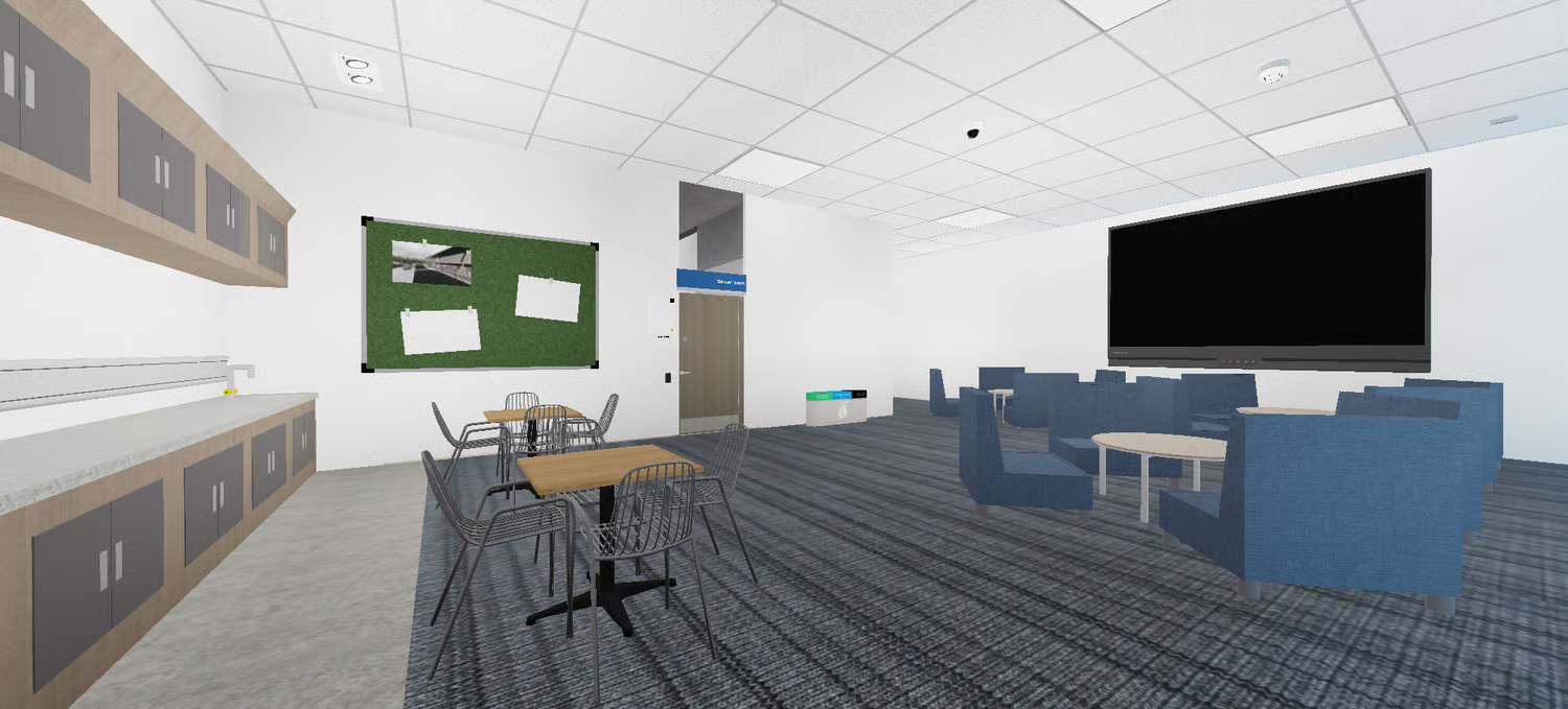 Detailed grocery aisles and shelves for Roblox roleplay