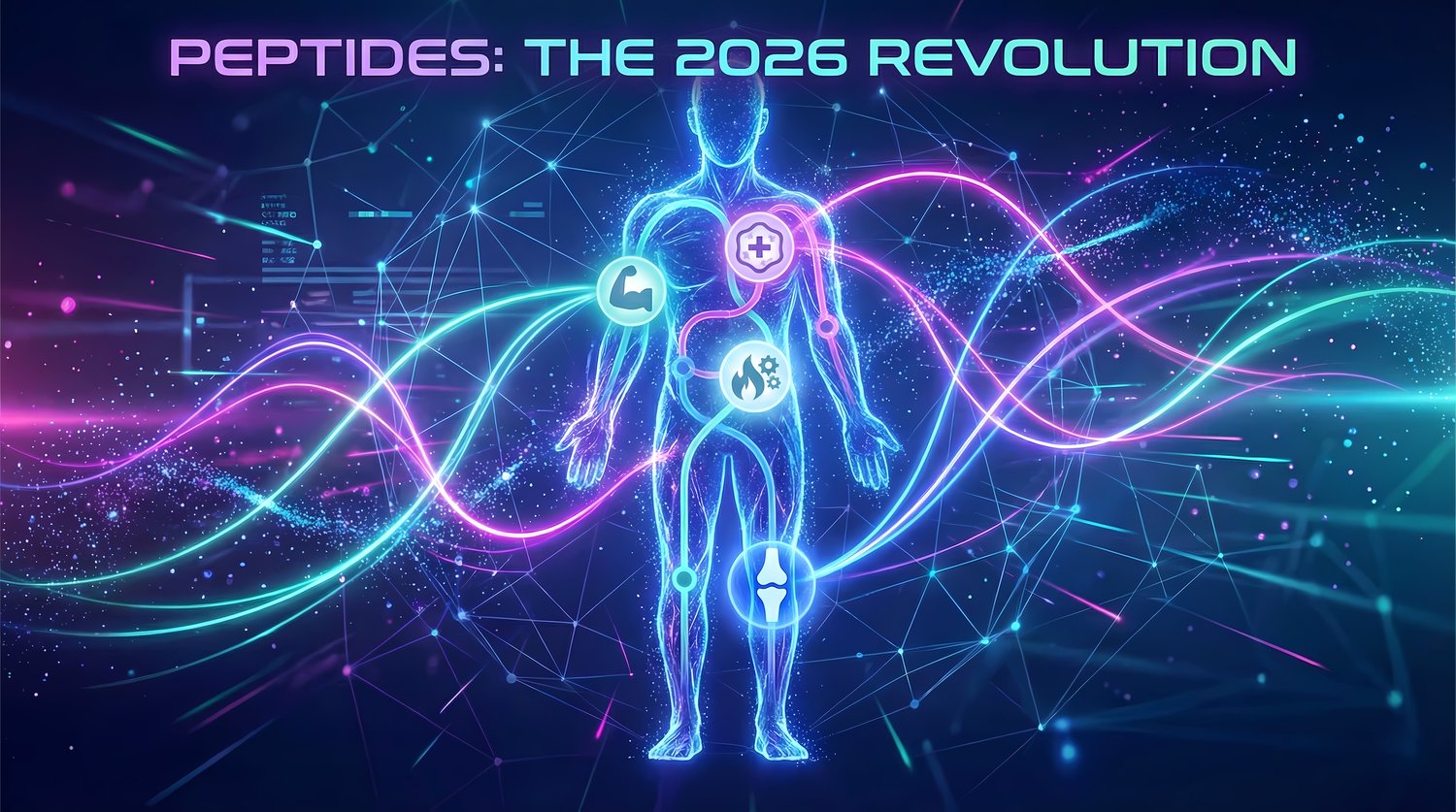 Peptides Trending in 2026: What You Need to Know by Four Pillar Fitness Author Stephan Earl