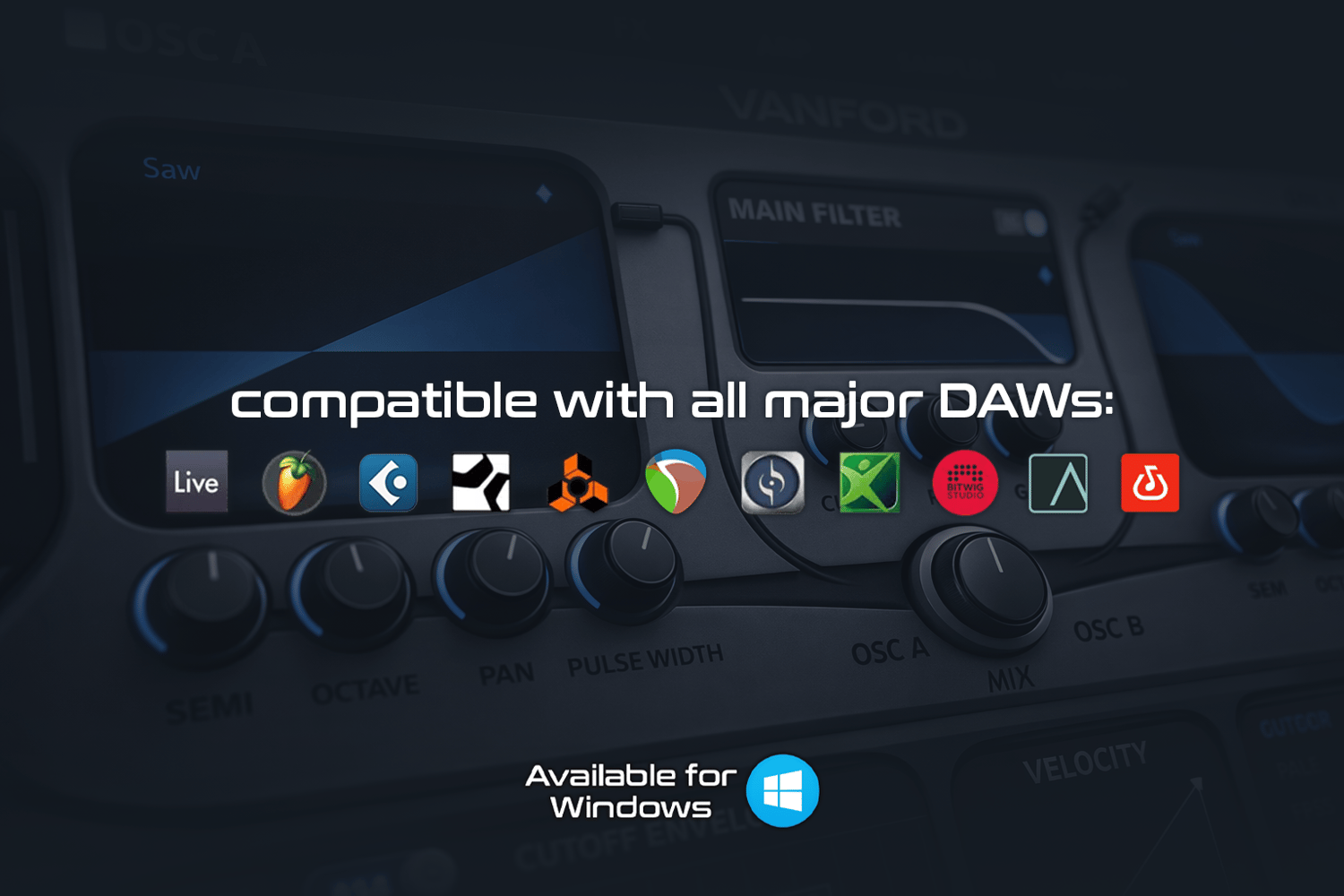 Vanford, vanford vst, synth, sampler, vst instrument, serum, avenger, nexus