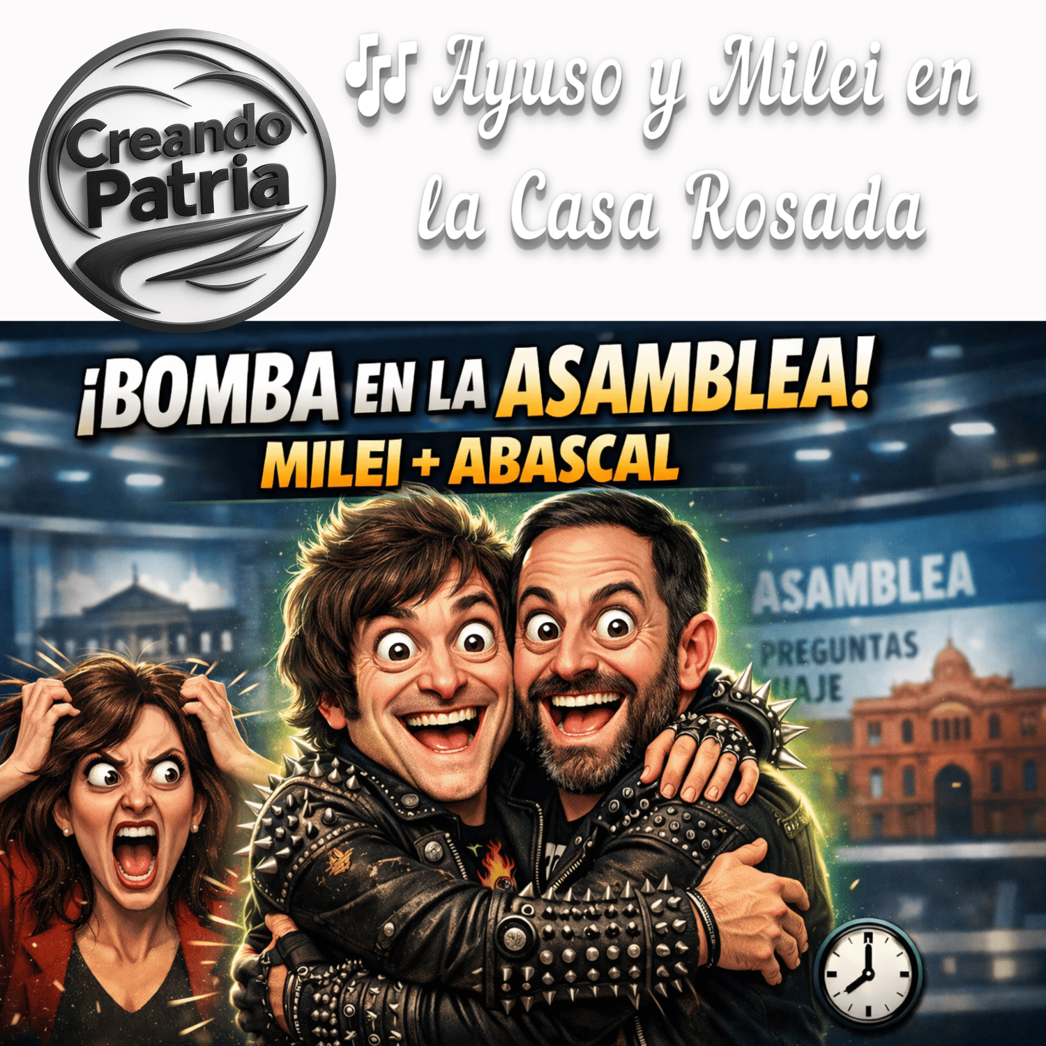 ROCK - Ayuso y Milei en la Casa Rosada - Payhip