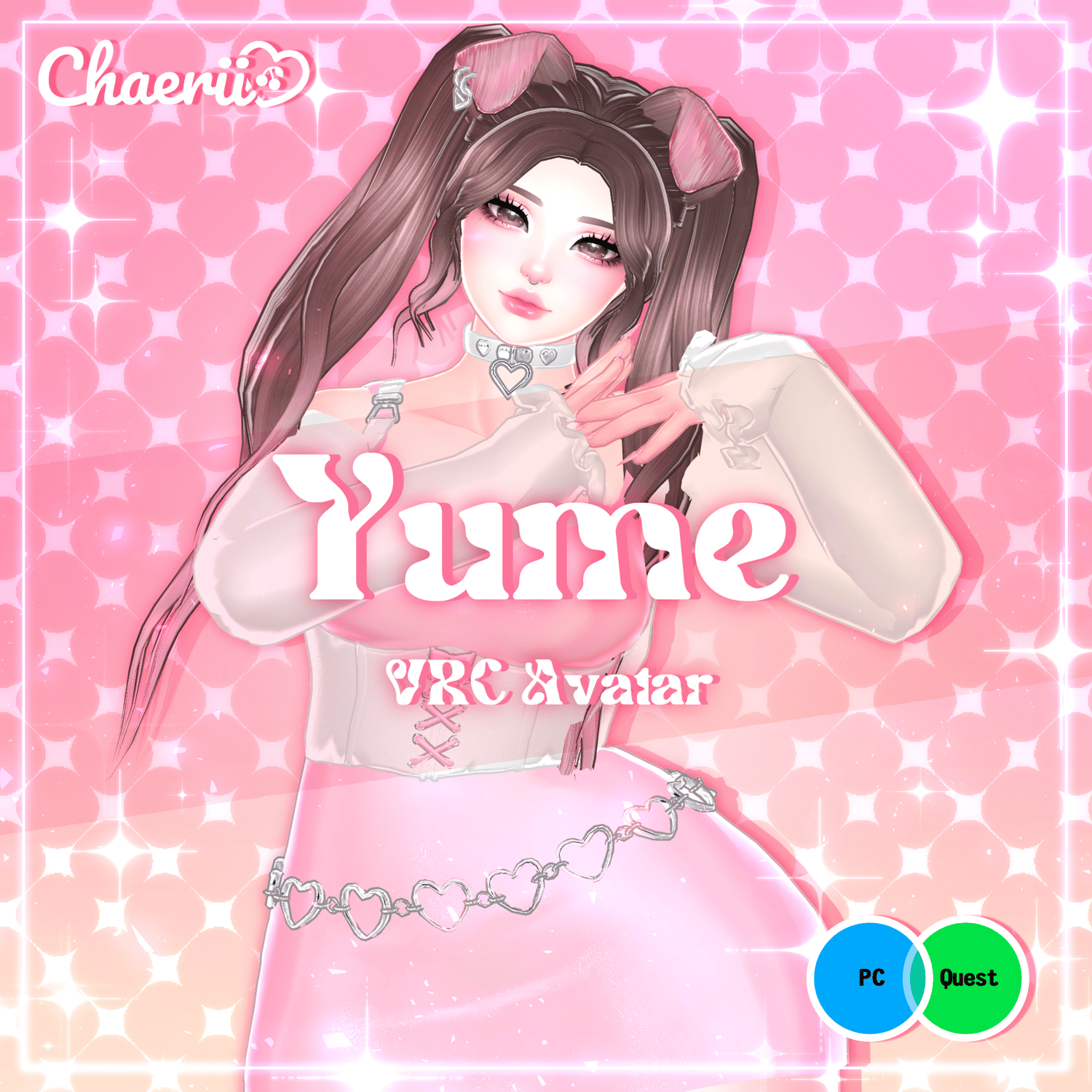 Yume by Chaerii 💗 VRChat | PC & QUEST | OPTI | FREE Avatar
