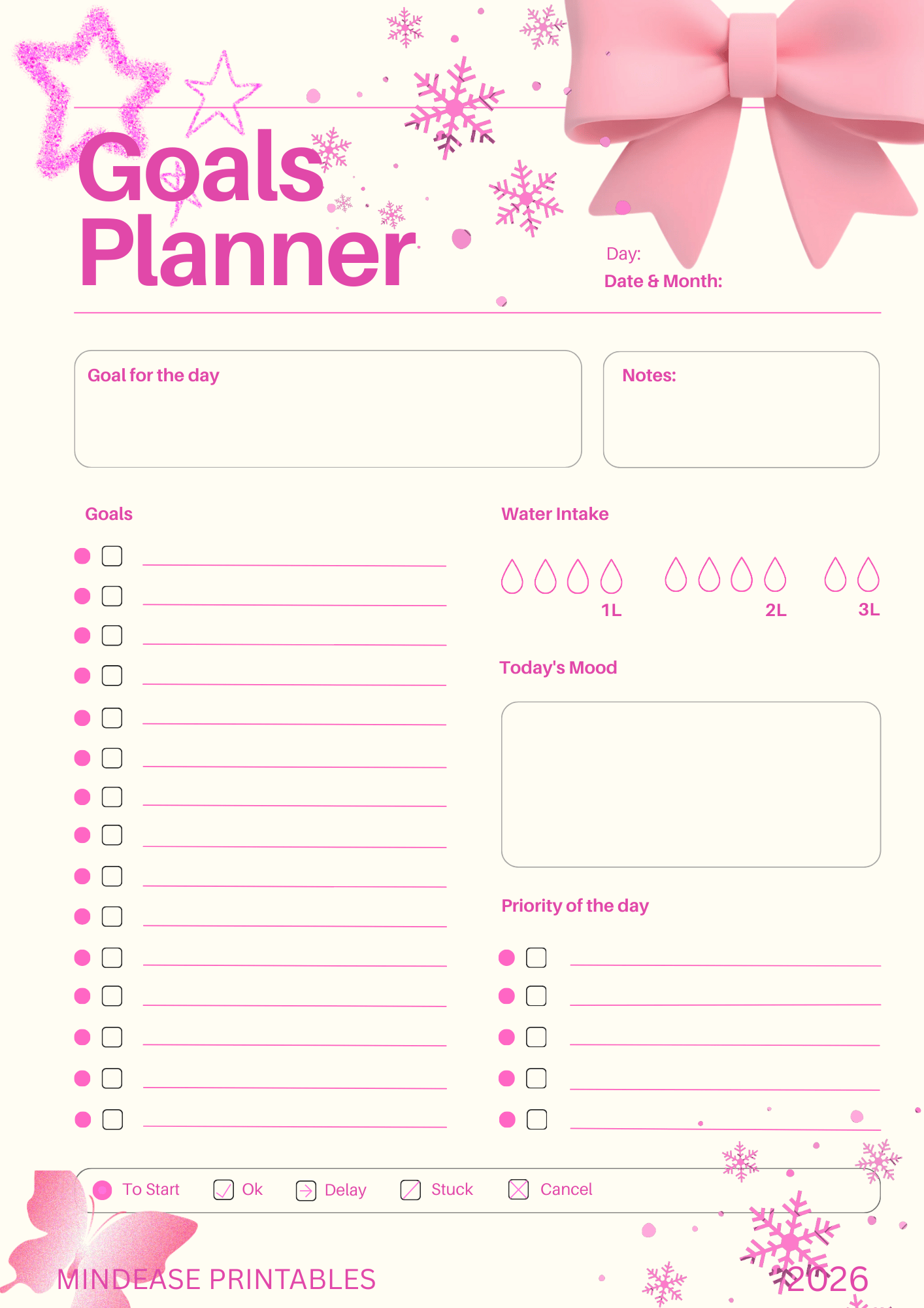 Student Academic Planner - Printable Study Organizer & Assignment ...