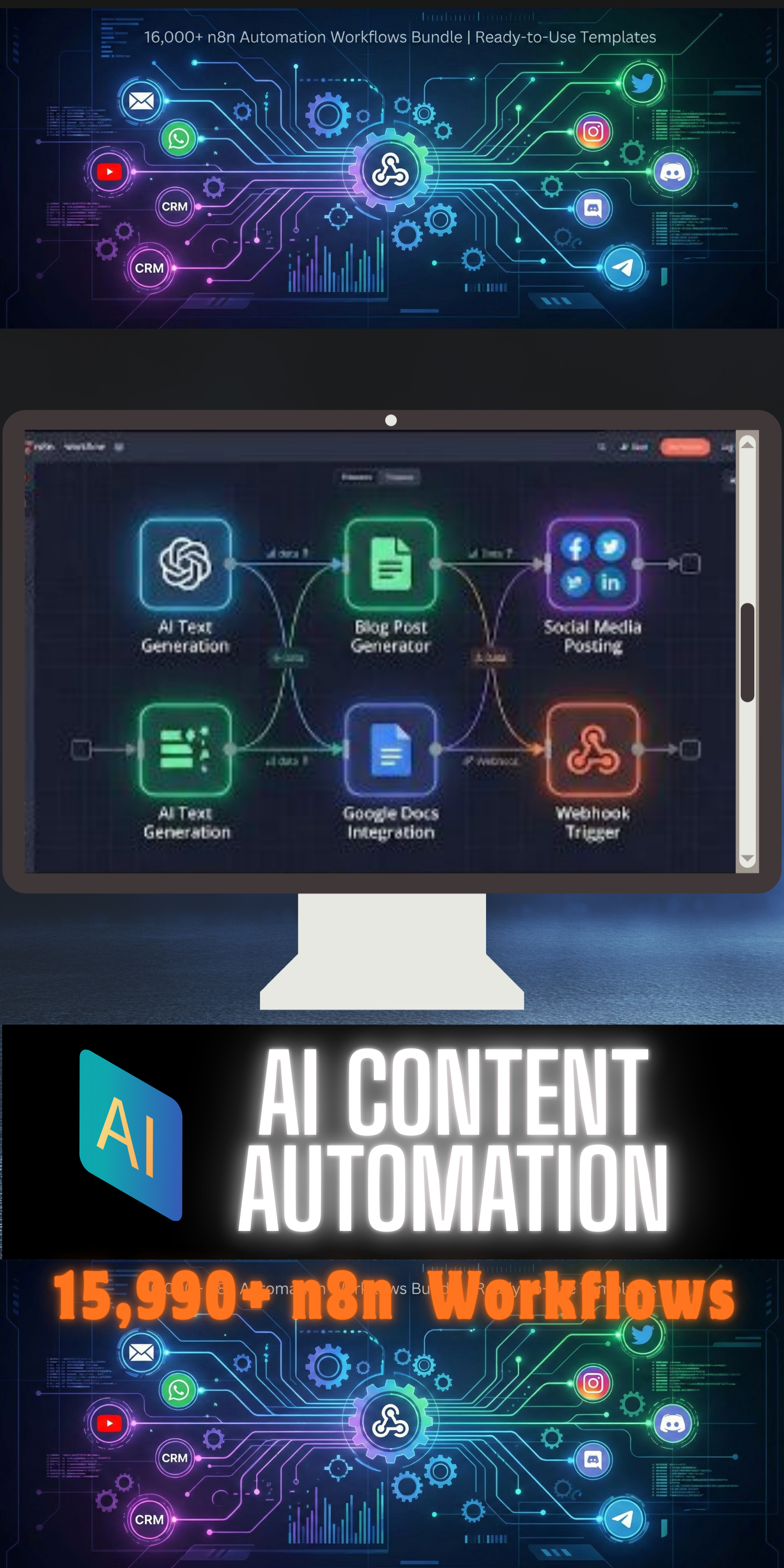 WhatsApp bot n8n, CRM integration, workflow automation, SaaS tools, digital product bundle.