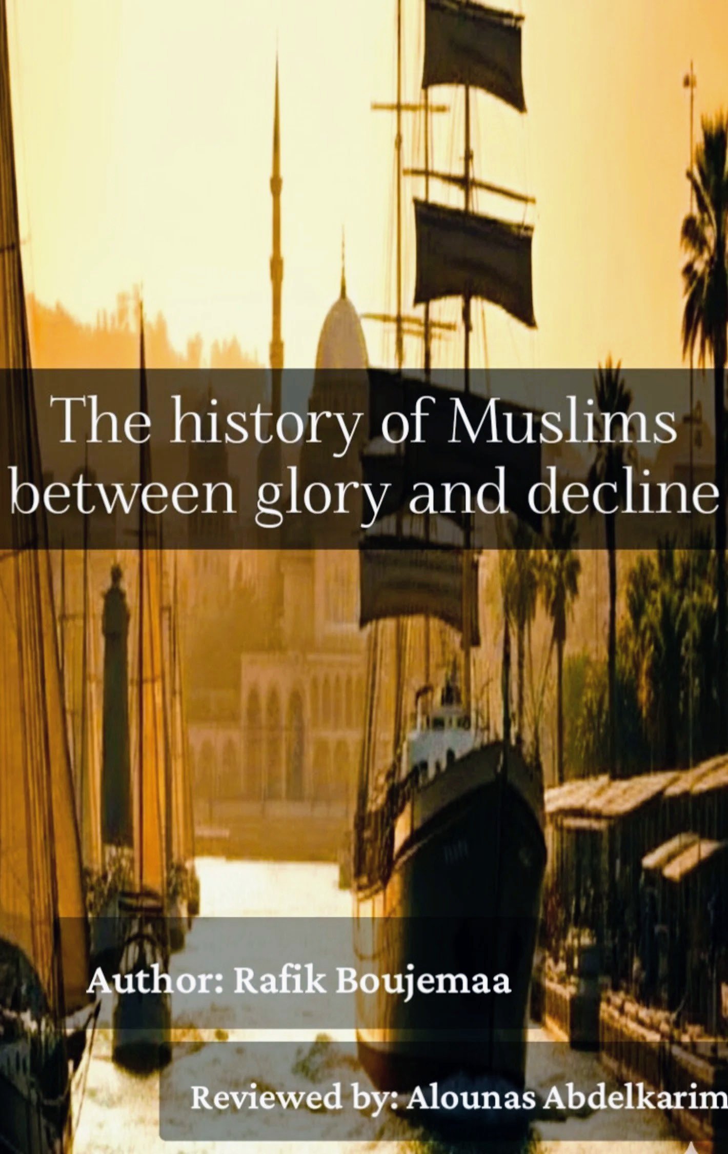 Cover of the history of muslims..