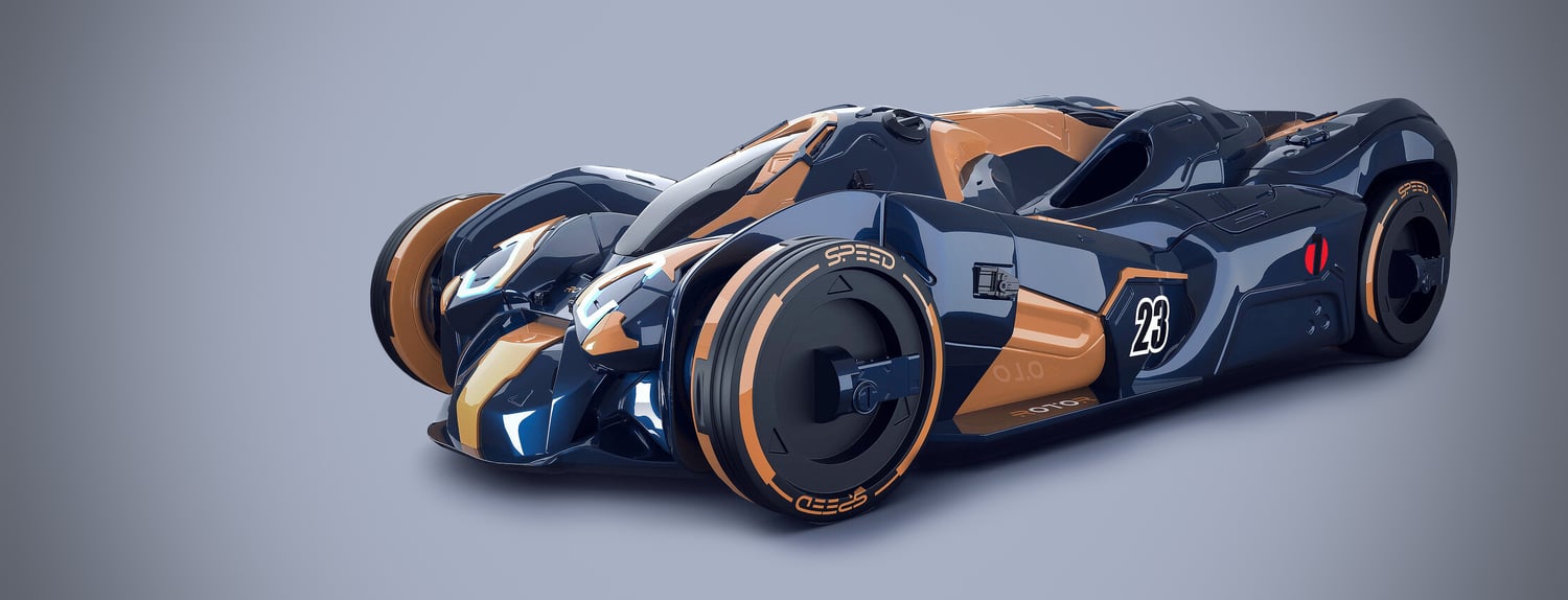 Frame R1 Car R1 CAR - Limited Design Artifact (INSIDE44) - Payhip
