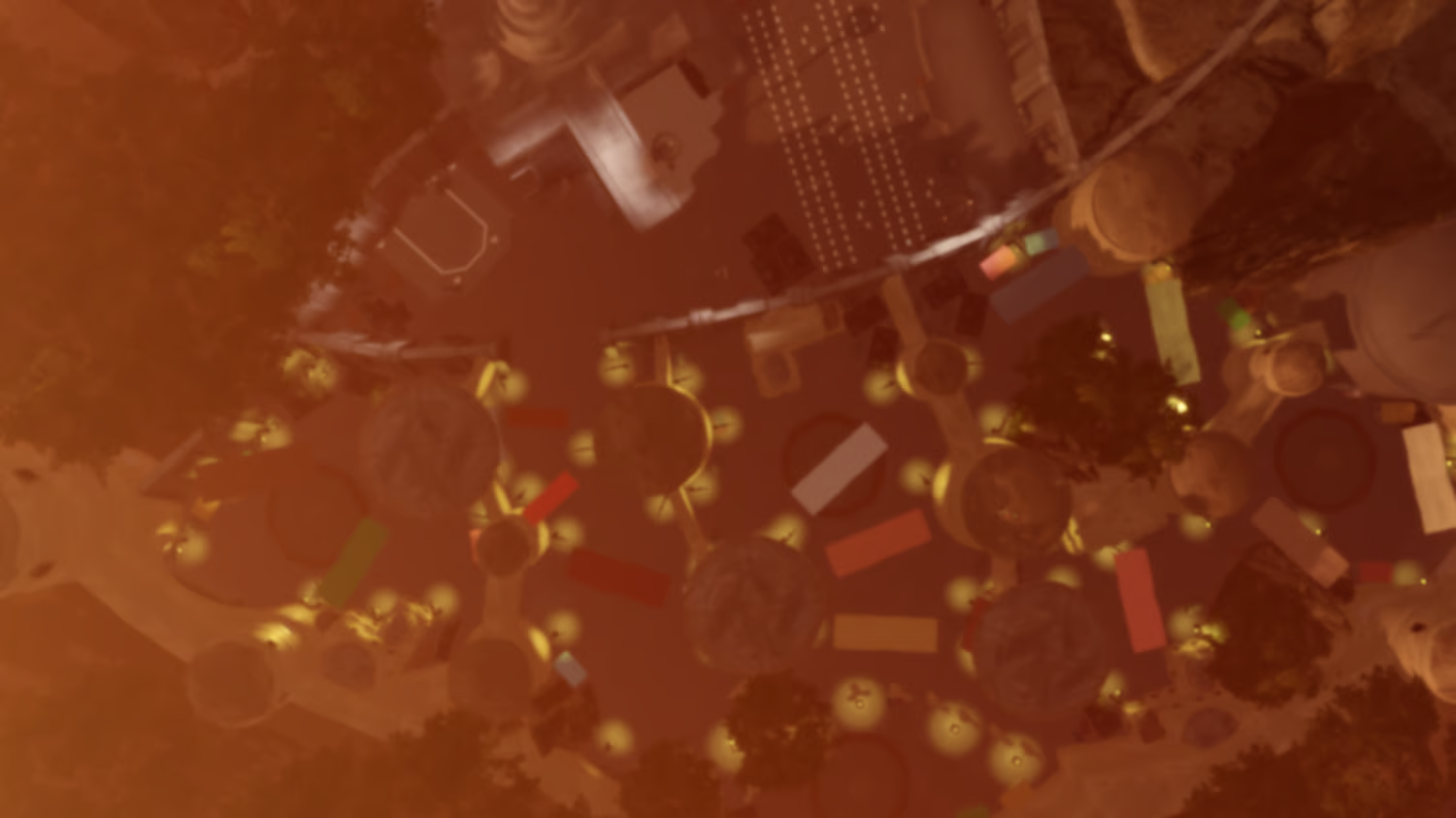 Adjustable lighting Roblox sci-fi environment