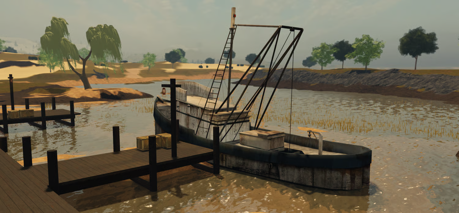 Historical western settlements with period architecture in Roblox