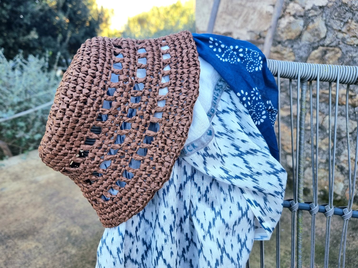 H5 Raffia Bucket Hat Crochet Pattern PDF, Summer Hat, Adjustable Size ...