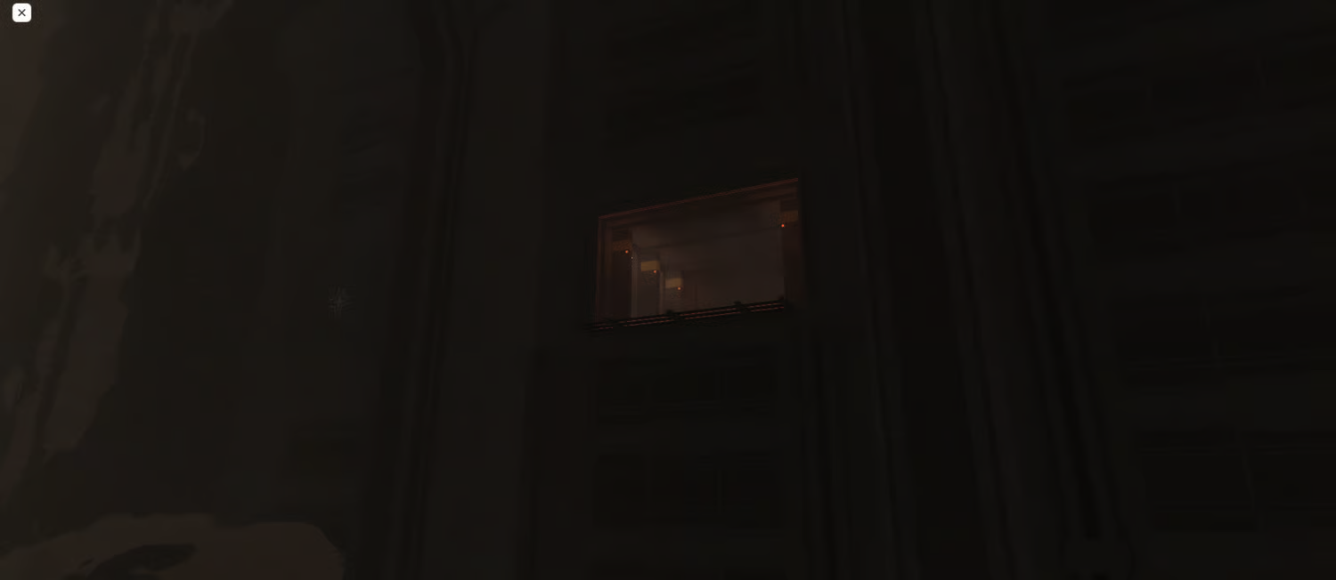 Futuristic gates and border checkpoint in Roblox map