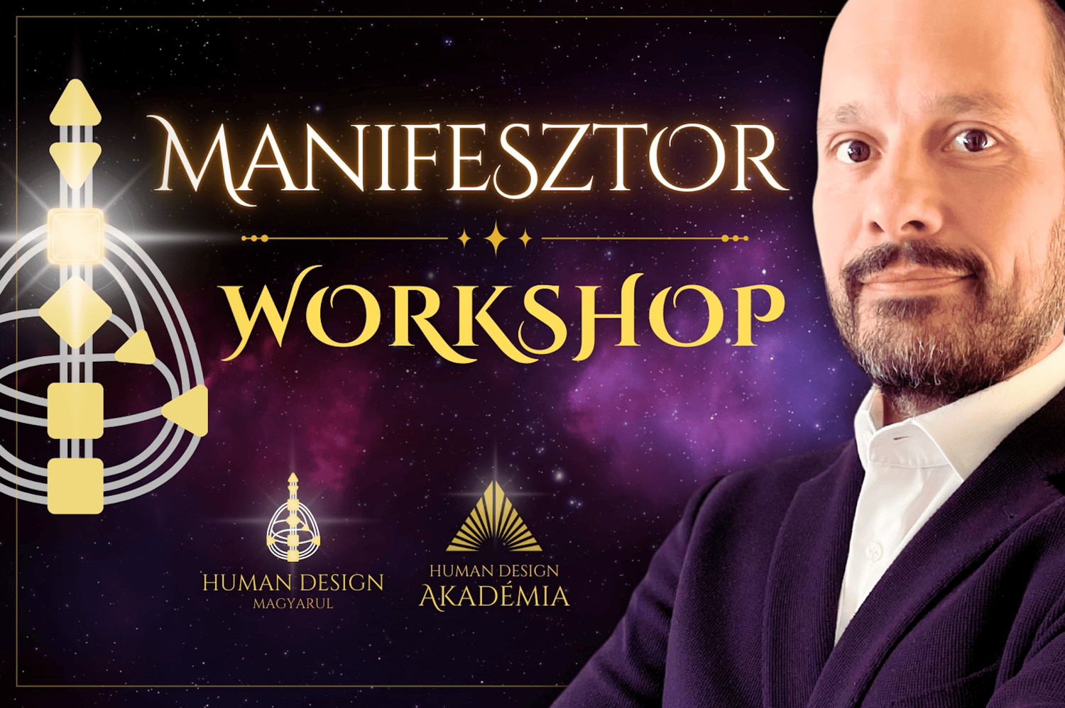 manifesztor workshop online human design magyarul