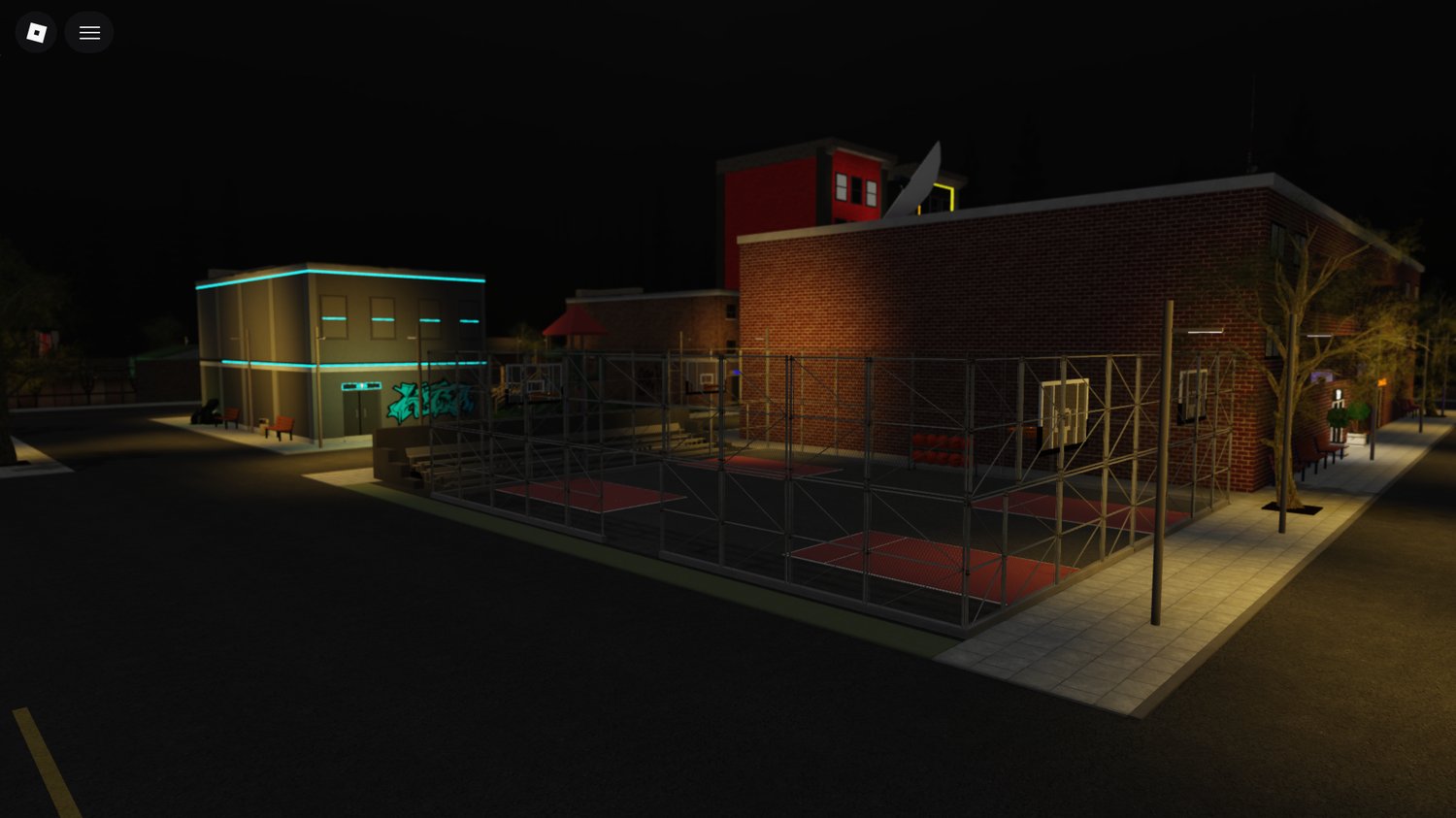 Cinematic urban street scene with jazz vibes