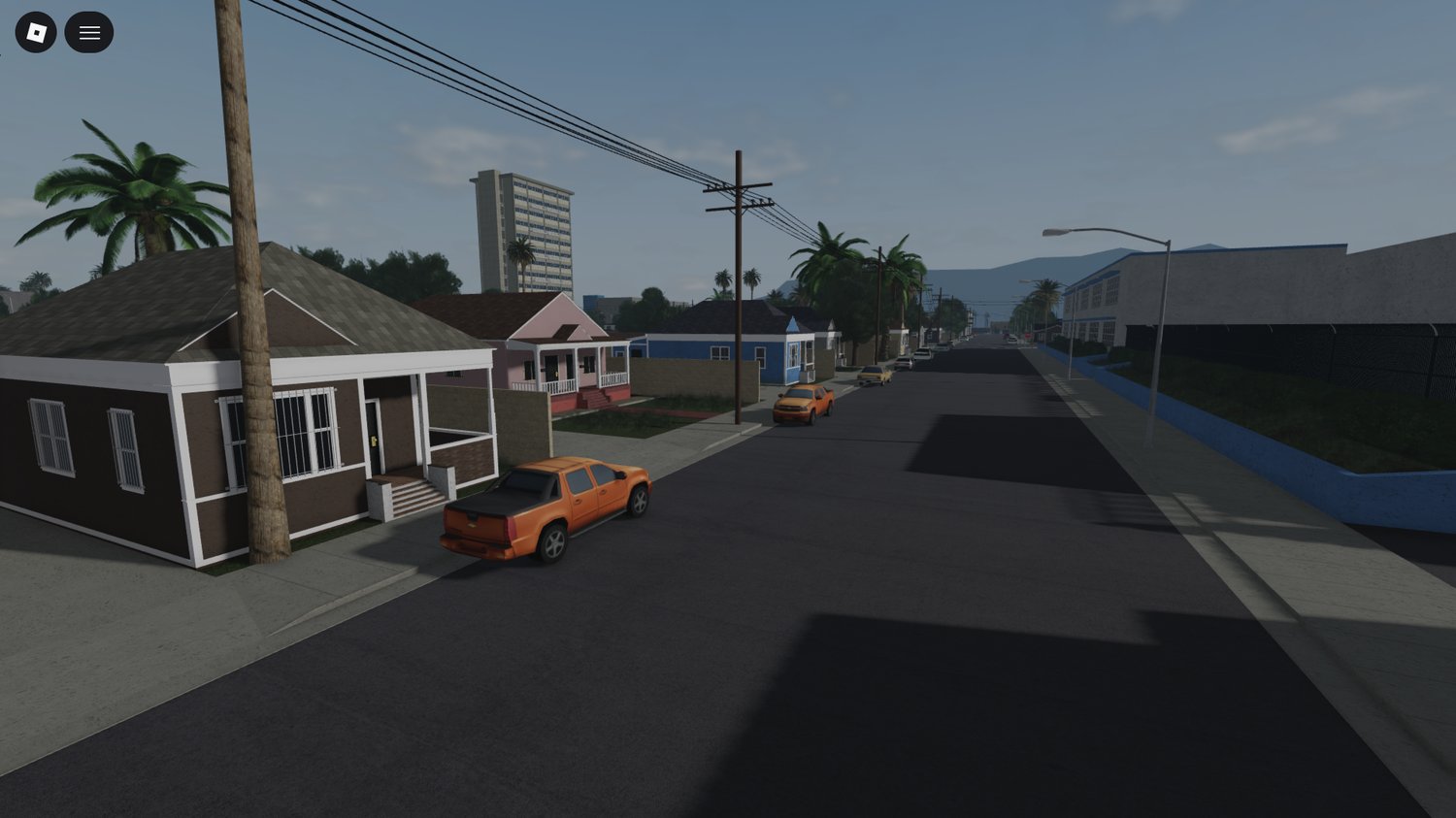 Urban skyline inspired by Los Angeles
