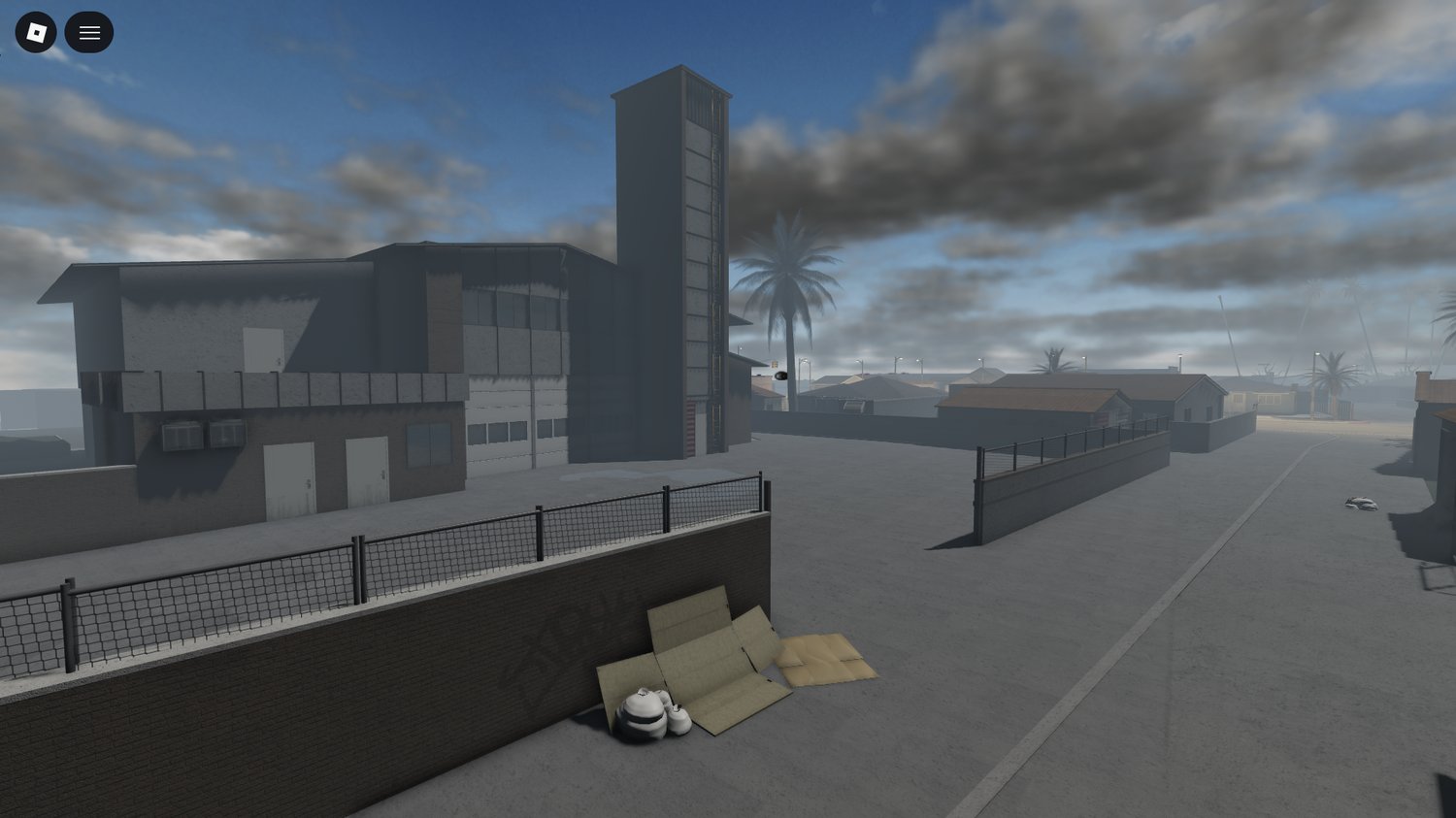 Wide urban roads optimized for driving gameplay