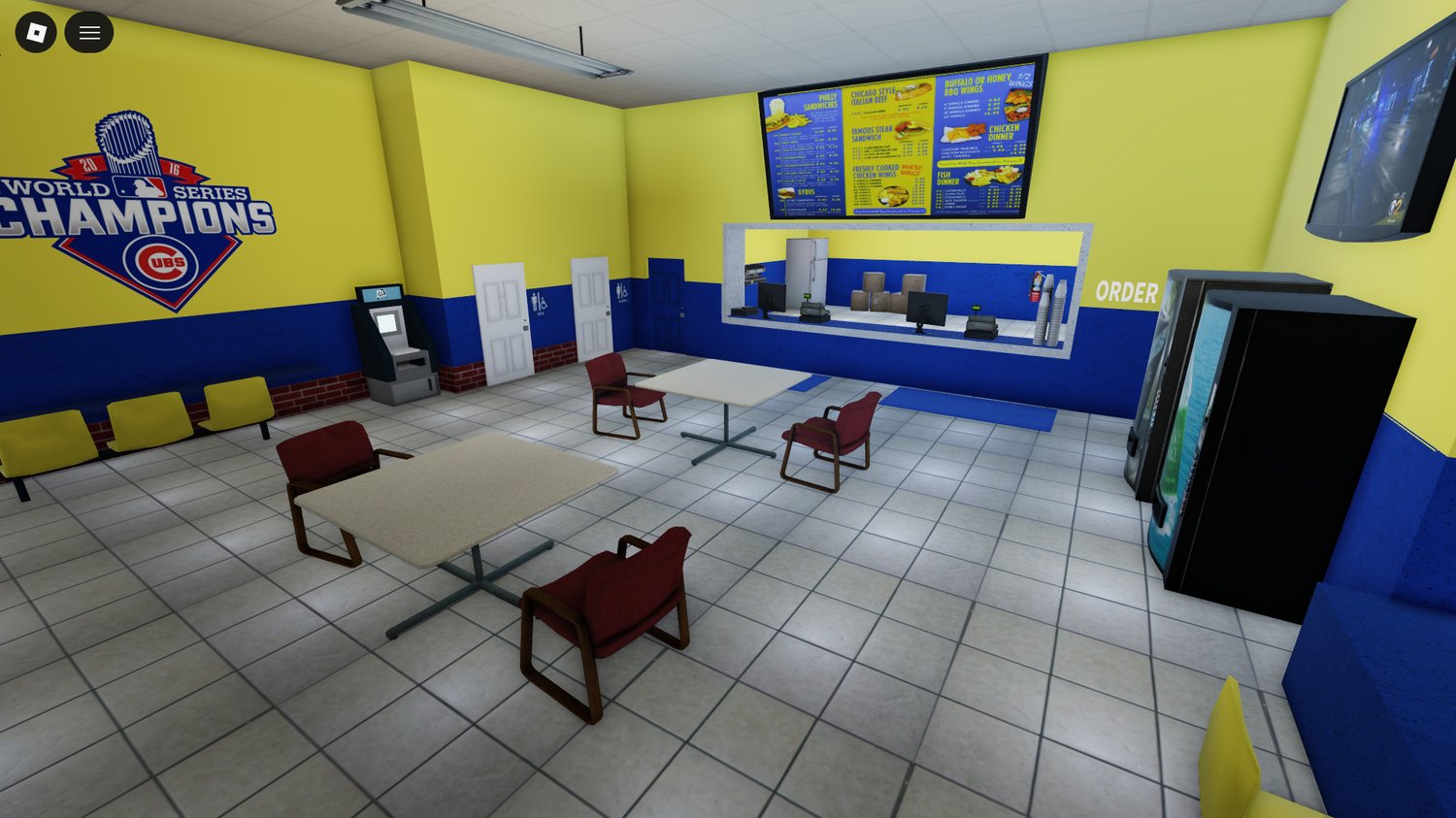 Residential interiors optimized for Roblox gameplay