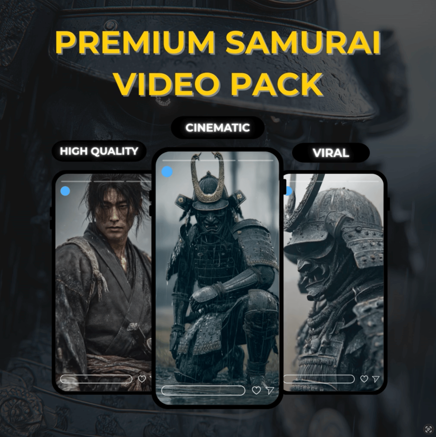 Premium Samurai Video Pack - Payhip