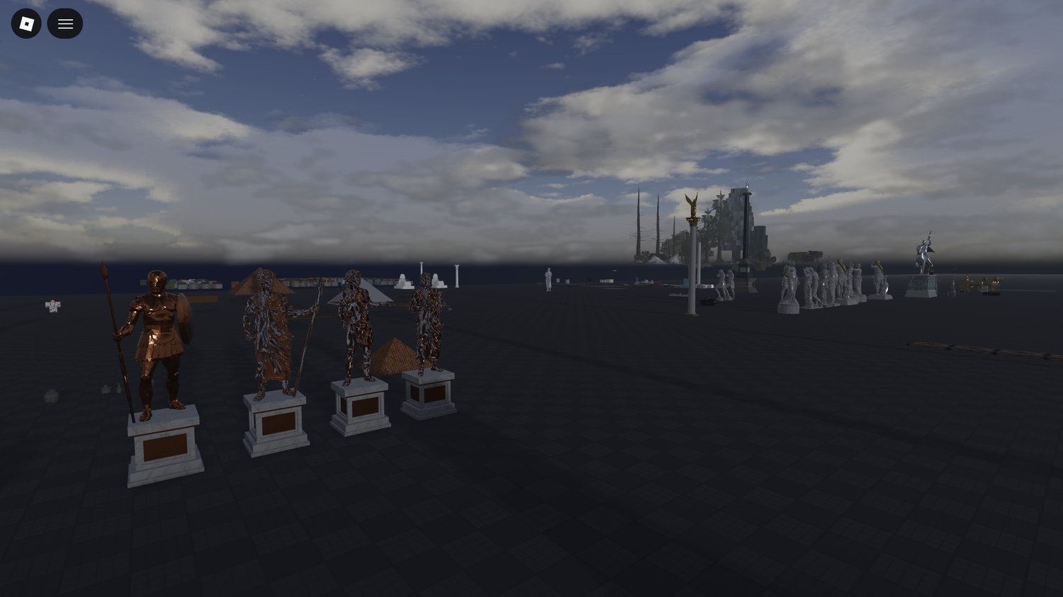 Ancient Roman buildings asset pack for Roblox