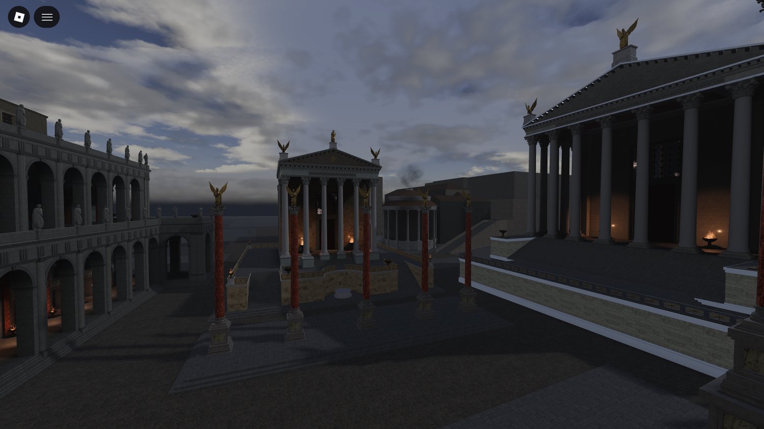 Optimized historic assets for Roblox games