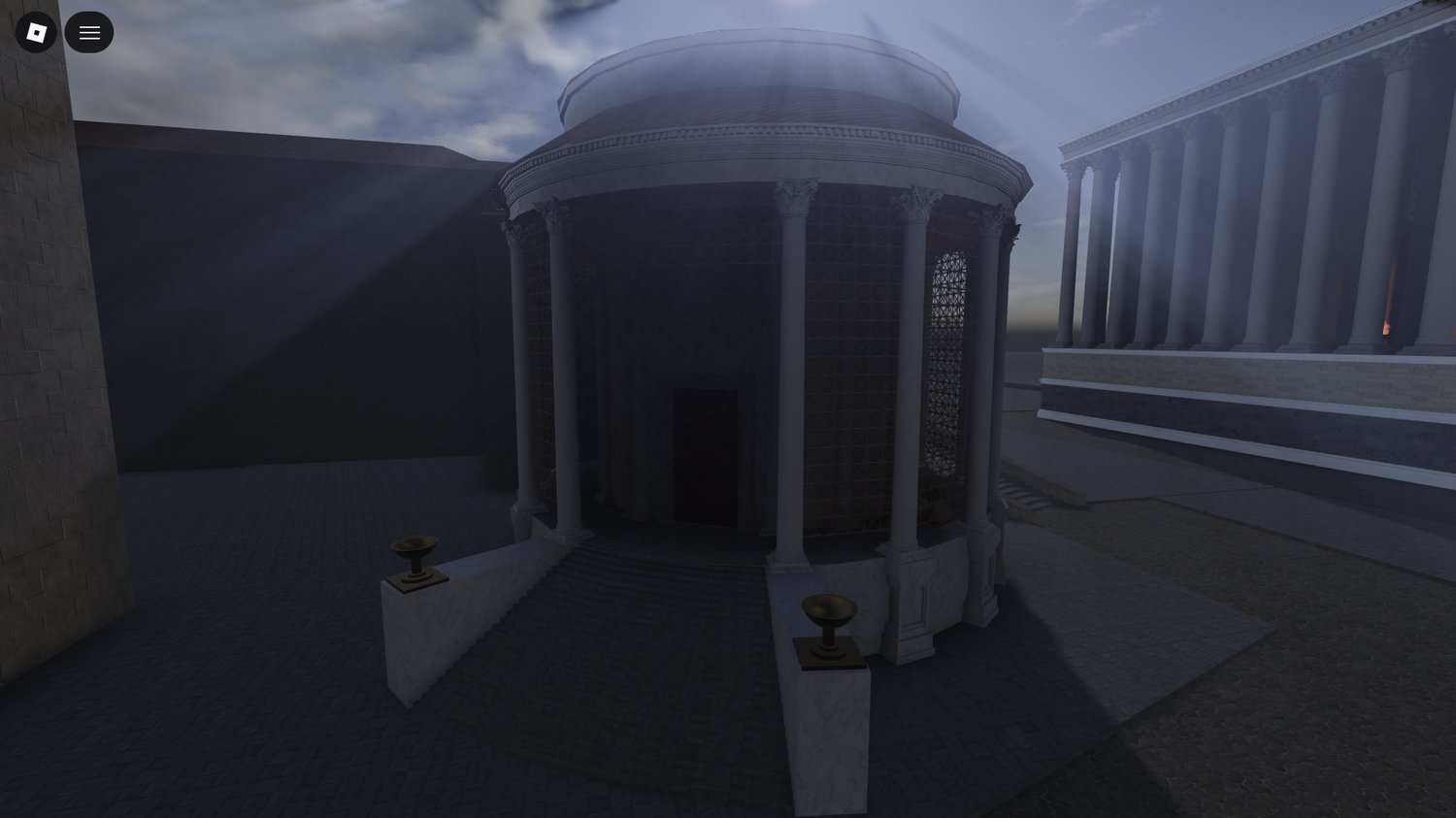 Modular Roman city-building assets
