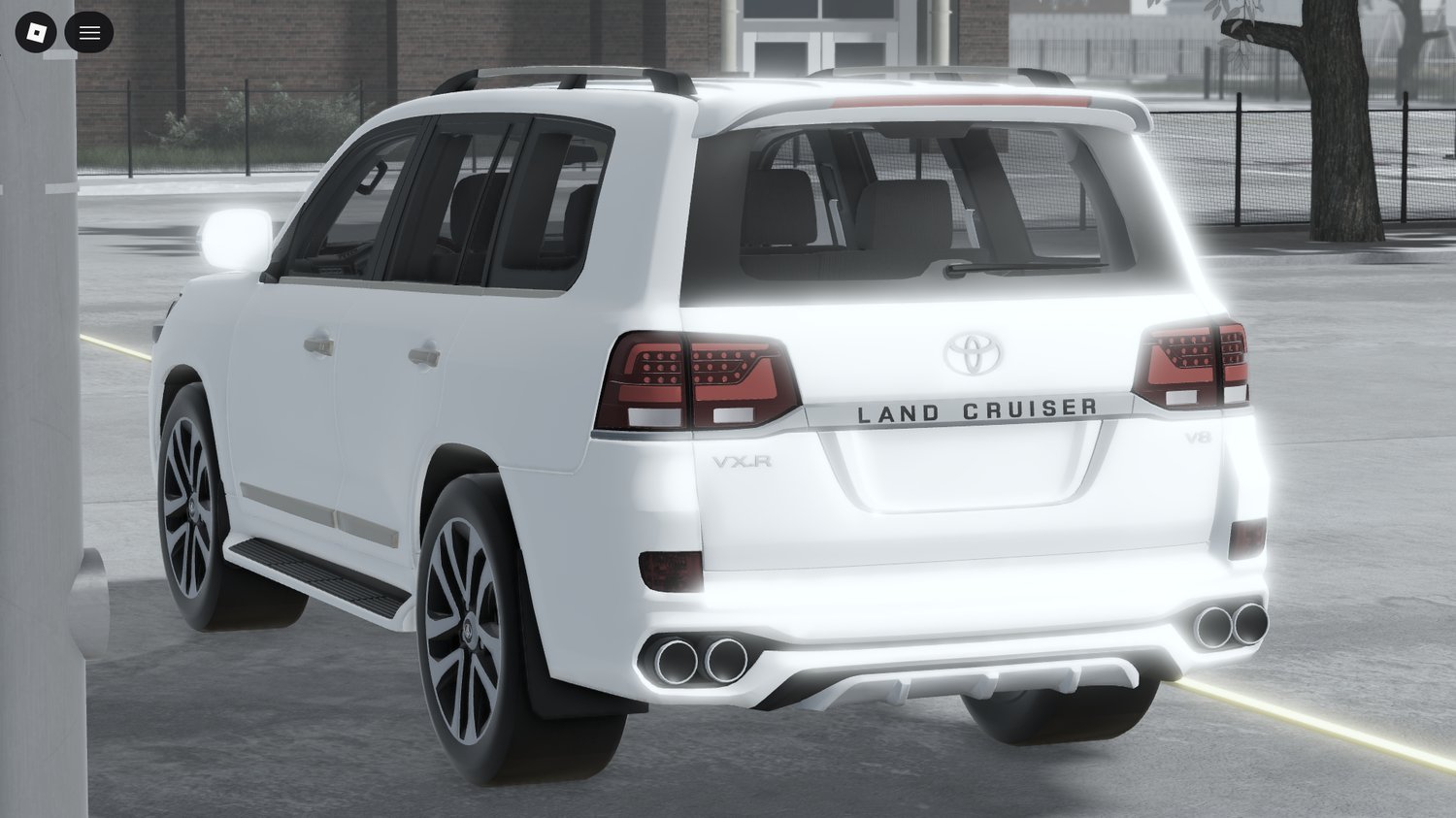Openable doors on Toyota Land Cruiser