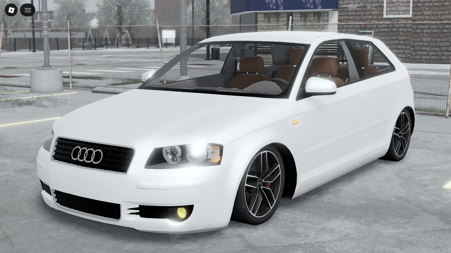 Smooth handling Audi A3 in Roblox