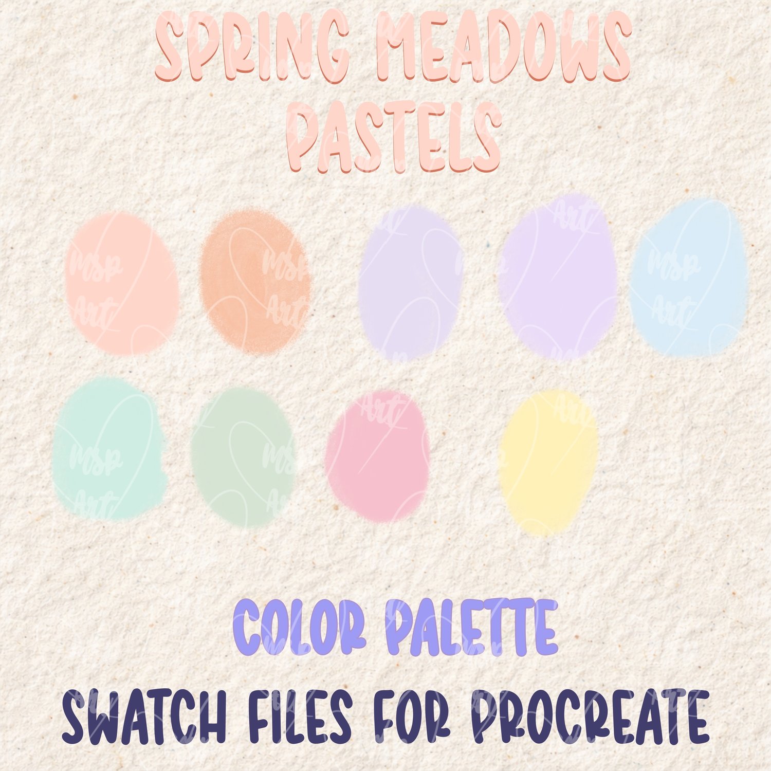 Spring Pastel Procreate Swatches - Payhip
