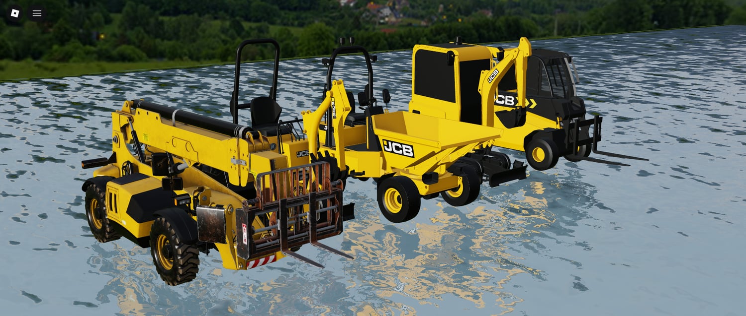 Roblox construction site vehicles mid poly