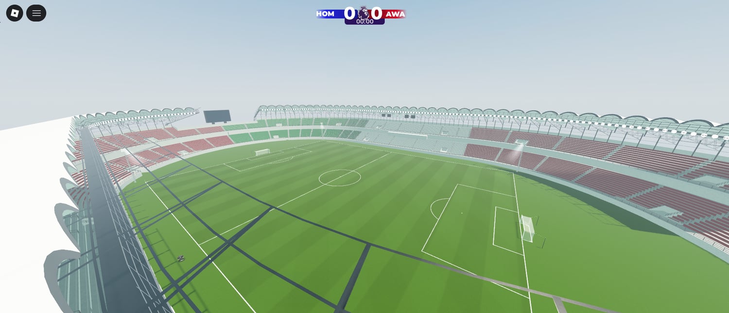 Football roleplay stadium Roblox