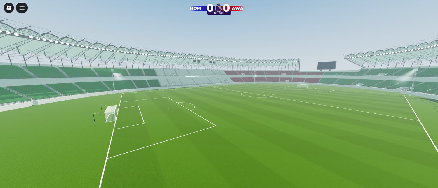 Scripted sports arena Roblox