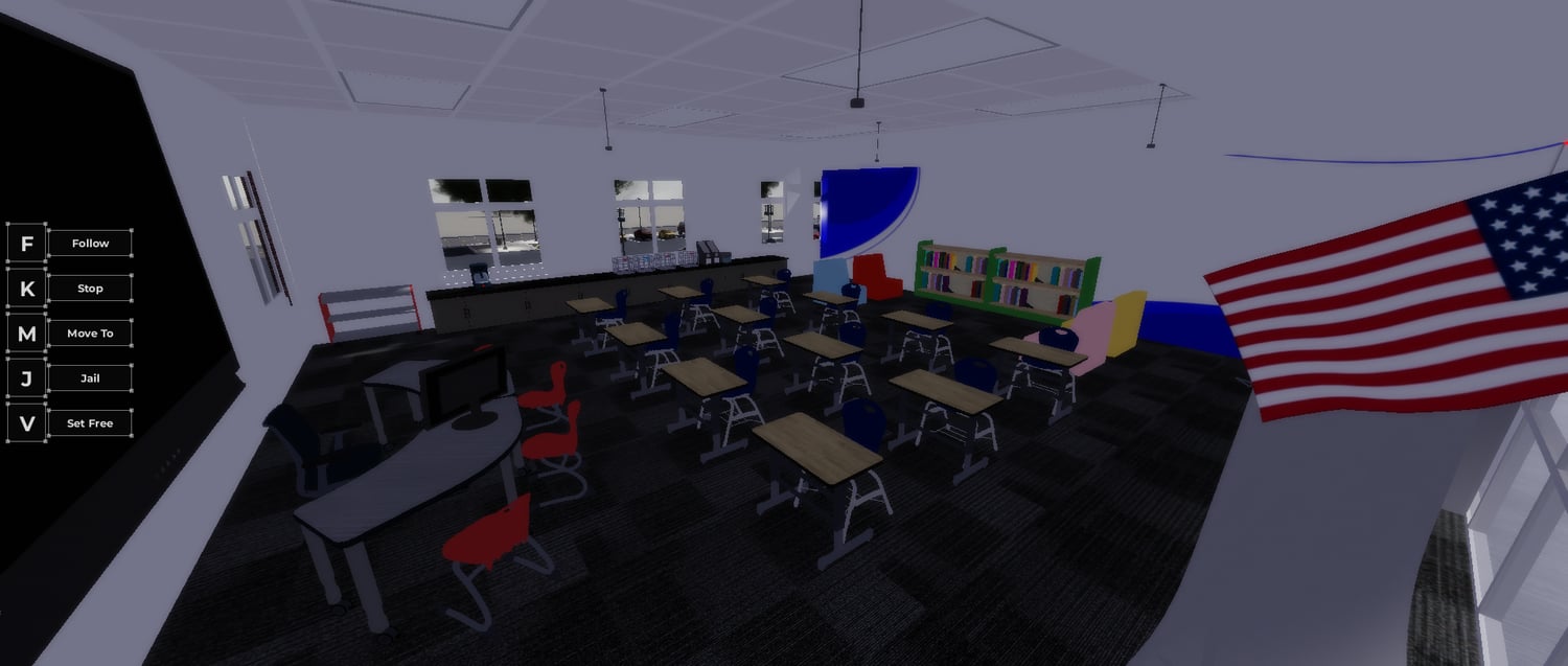 Detailed school offices Roblox