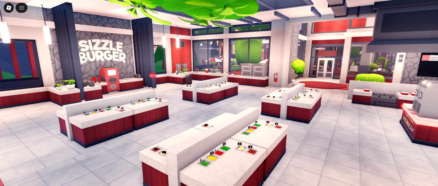 Huge restaurant roleplay environment Roblox