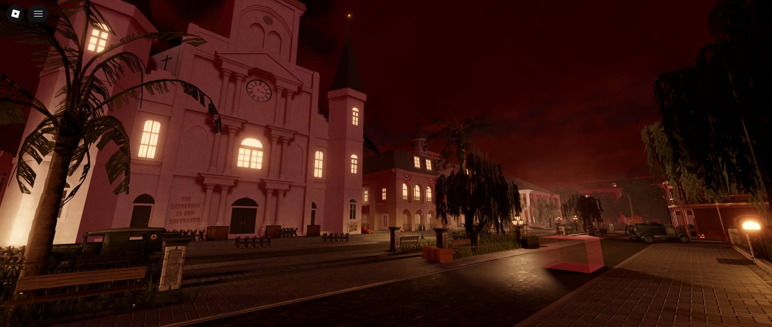 Immersive horror city environment Roblox