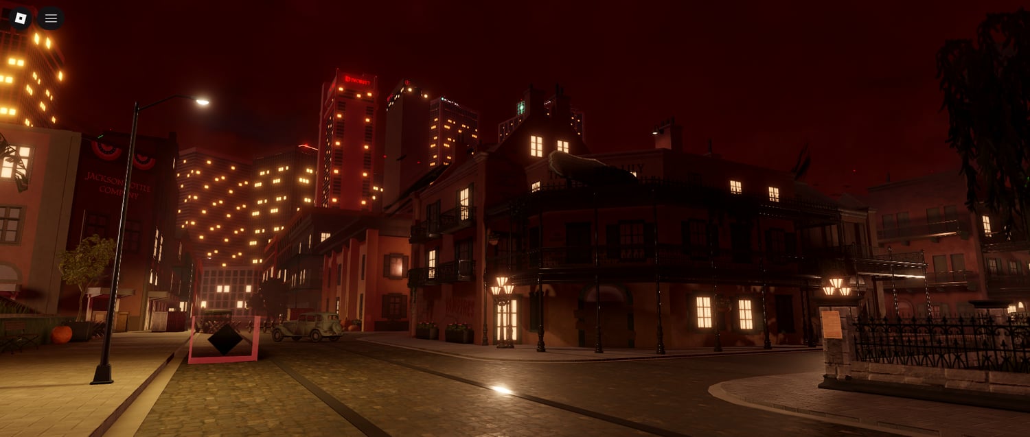 Scary American city map Roblox