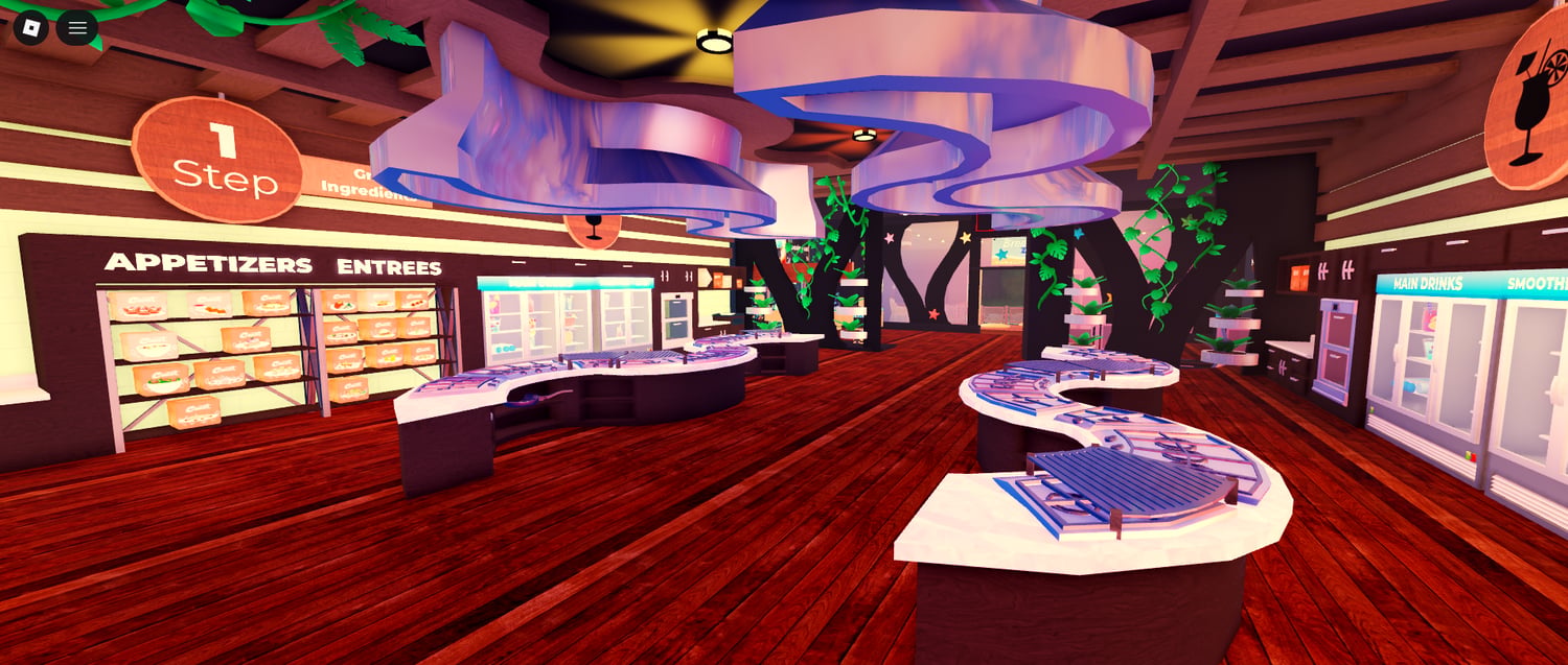 Coast Costa Rica dining environment Roblox