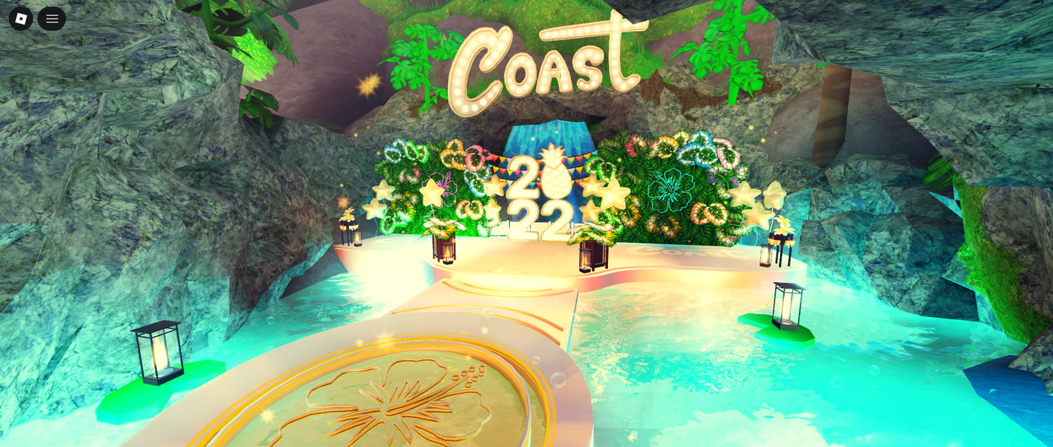 Realistic tropical restaurant Roblox