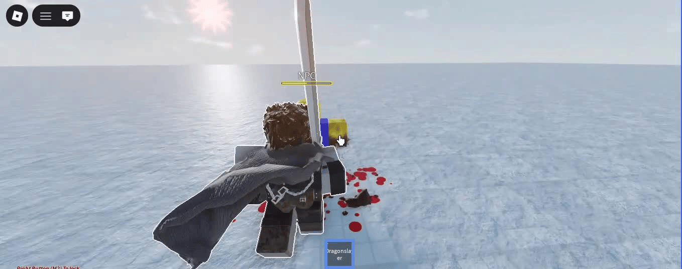 Roblox dragonslayer sword system