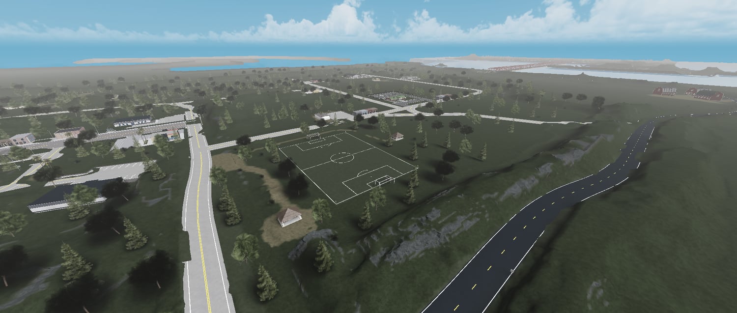 Massive city map for Roblox