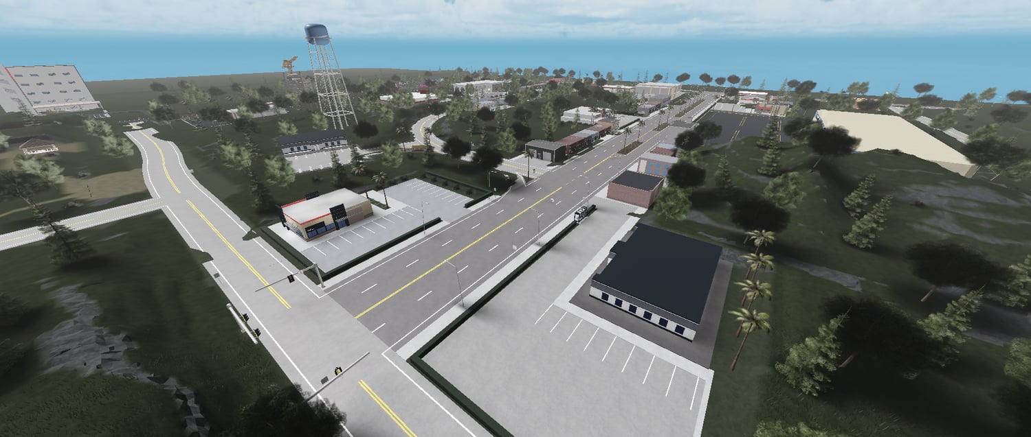 Immersive urban world Roblox