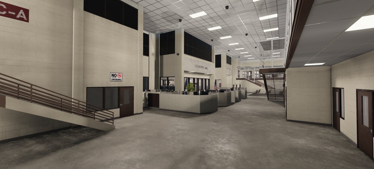 Realistic prison interior asset Roblox
