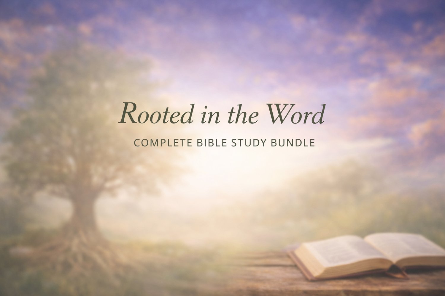 ROOTED IN THE WORD — COMPLETE BIBLE STUDY BUNDLE - Payhip
