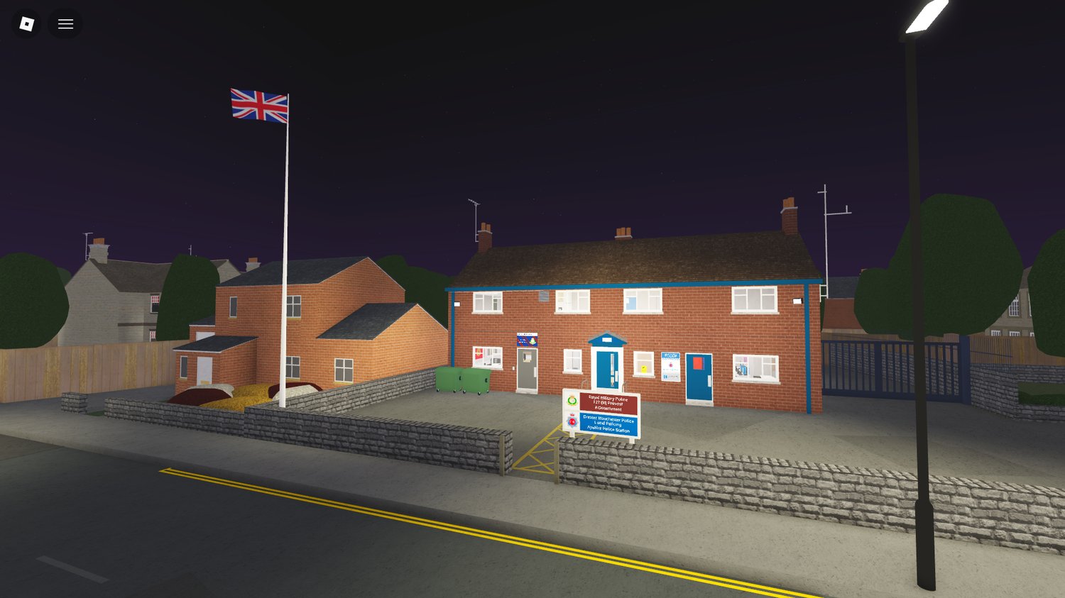 Roleplay city with interiors Roblox