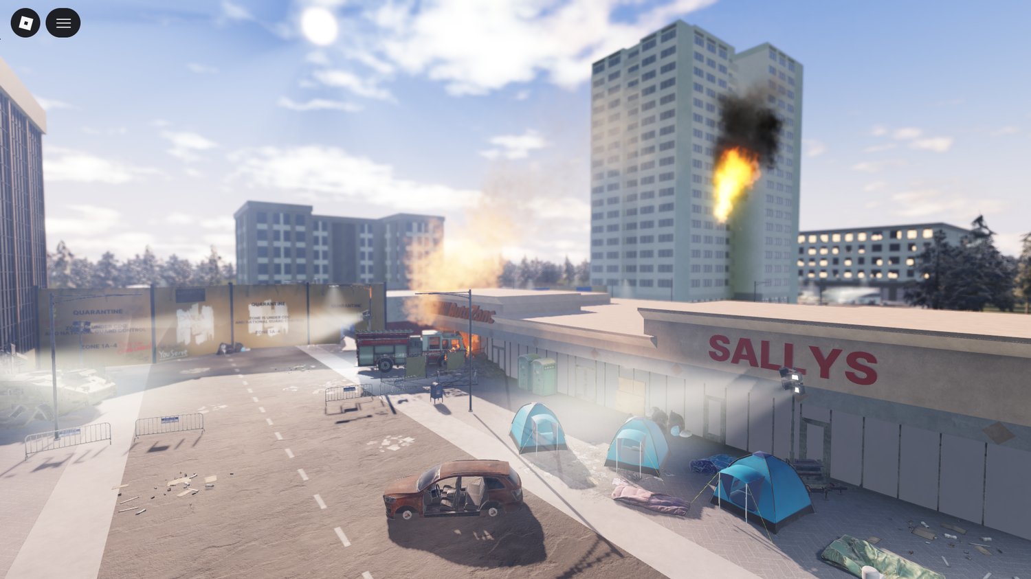 Quarantine roleplay city Roblox