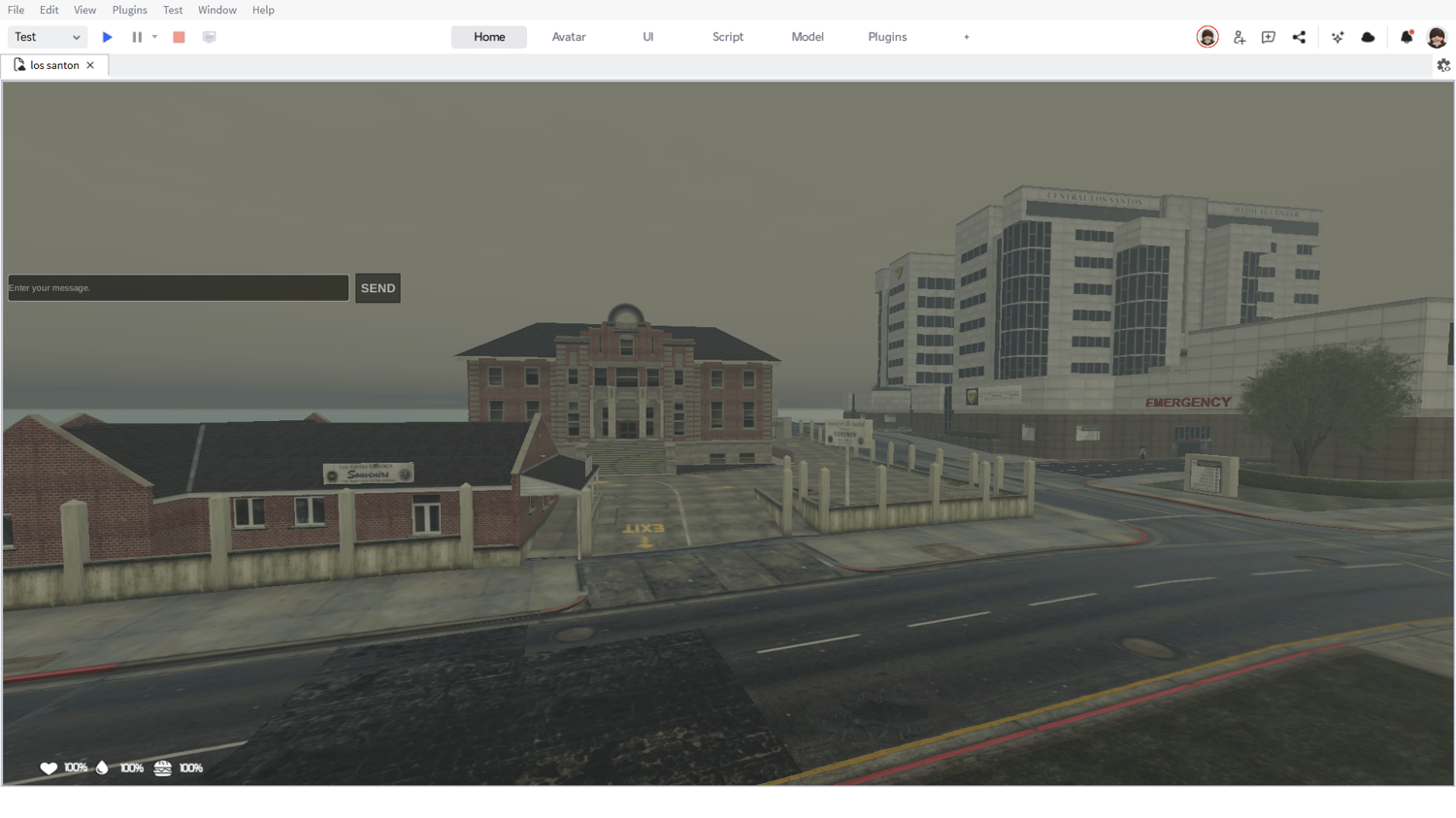 Roblox Los Santos city map