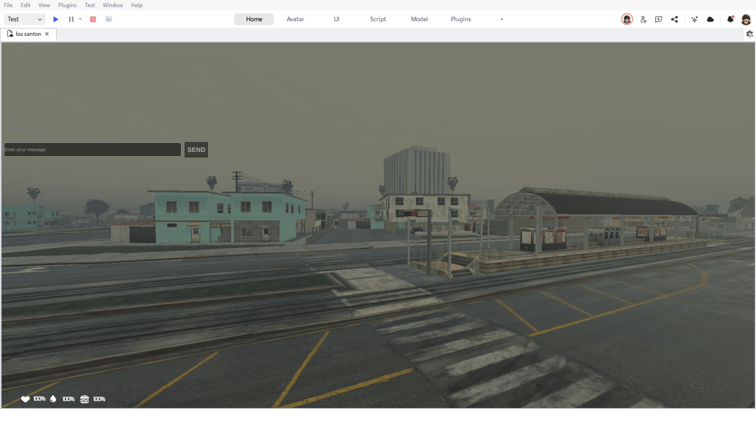 Custom inventory city map Roblox