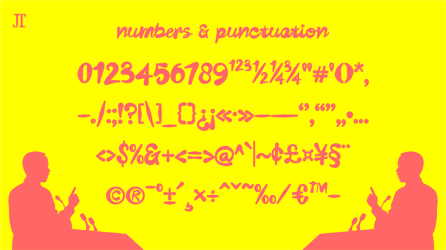 numbers & punctuation