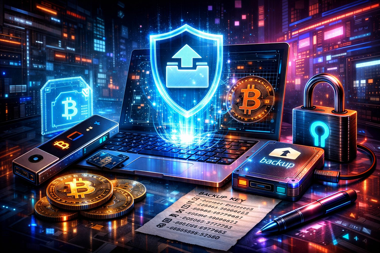 How to Back Up a Bitcoin Wallet Properly (Beginner Guide)