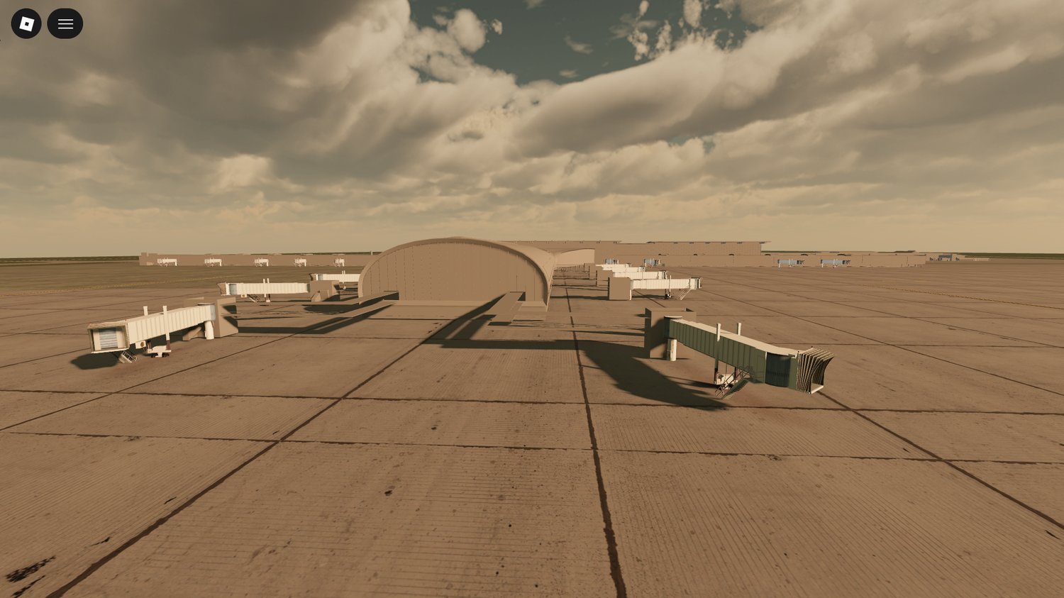 Unfinished airport map Roblox