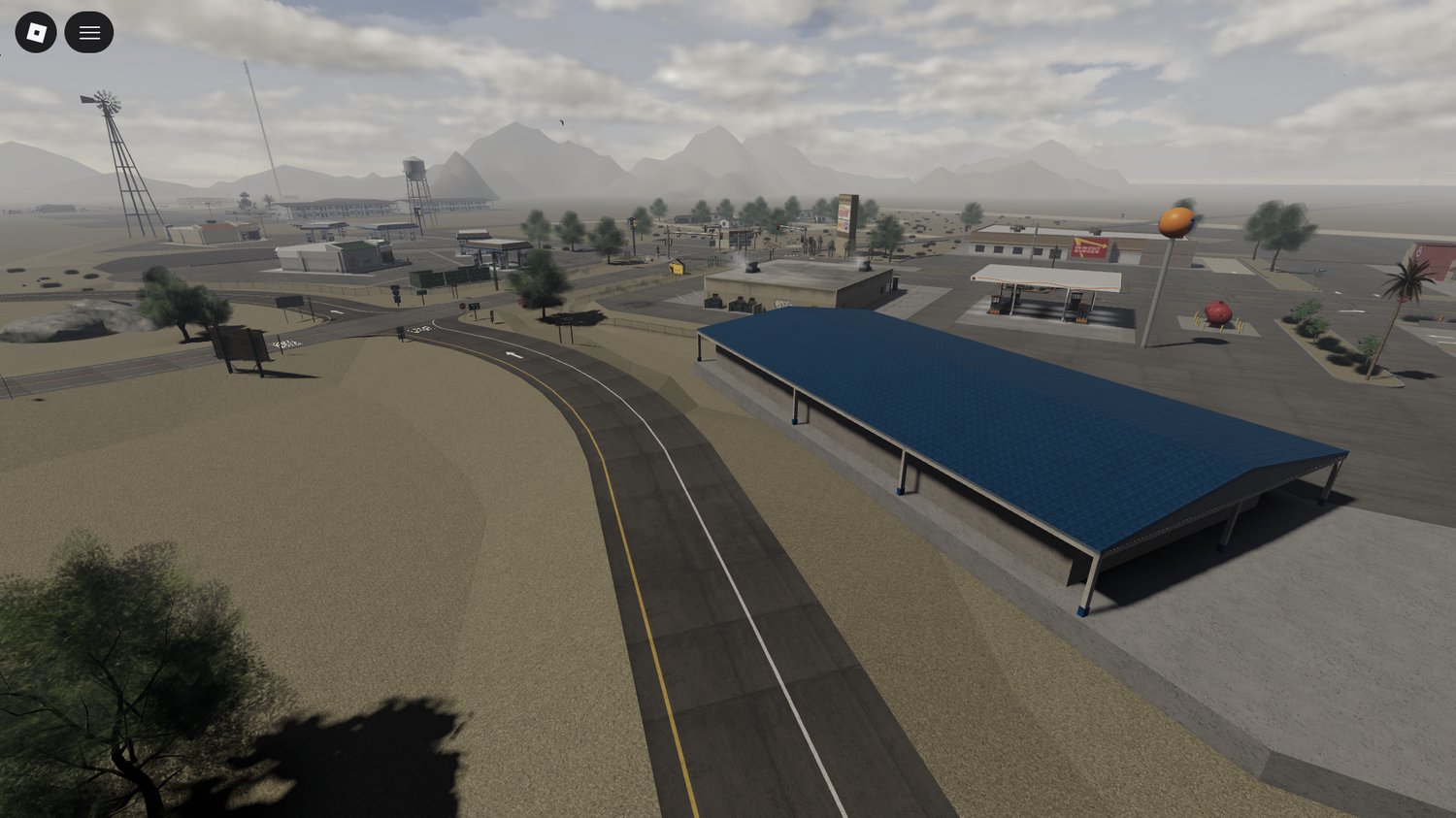Immersive desert town Roblox
