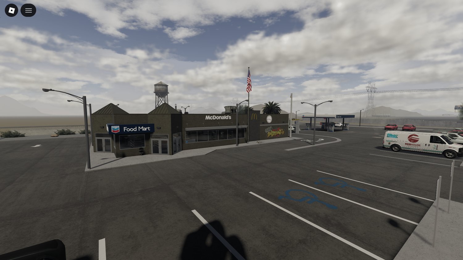 Big desert city map Roblox