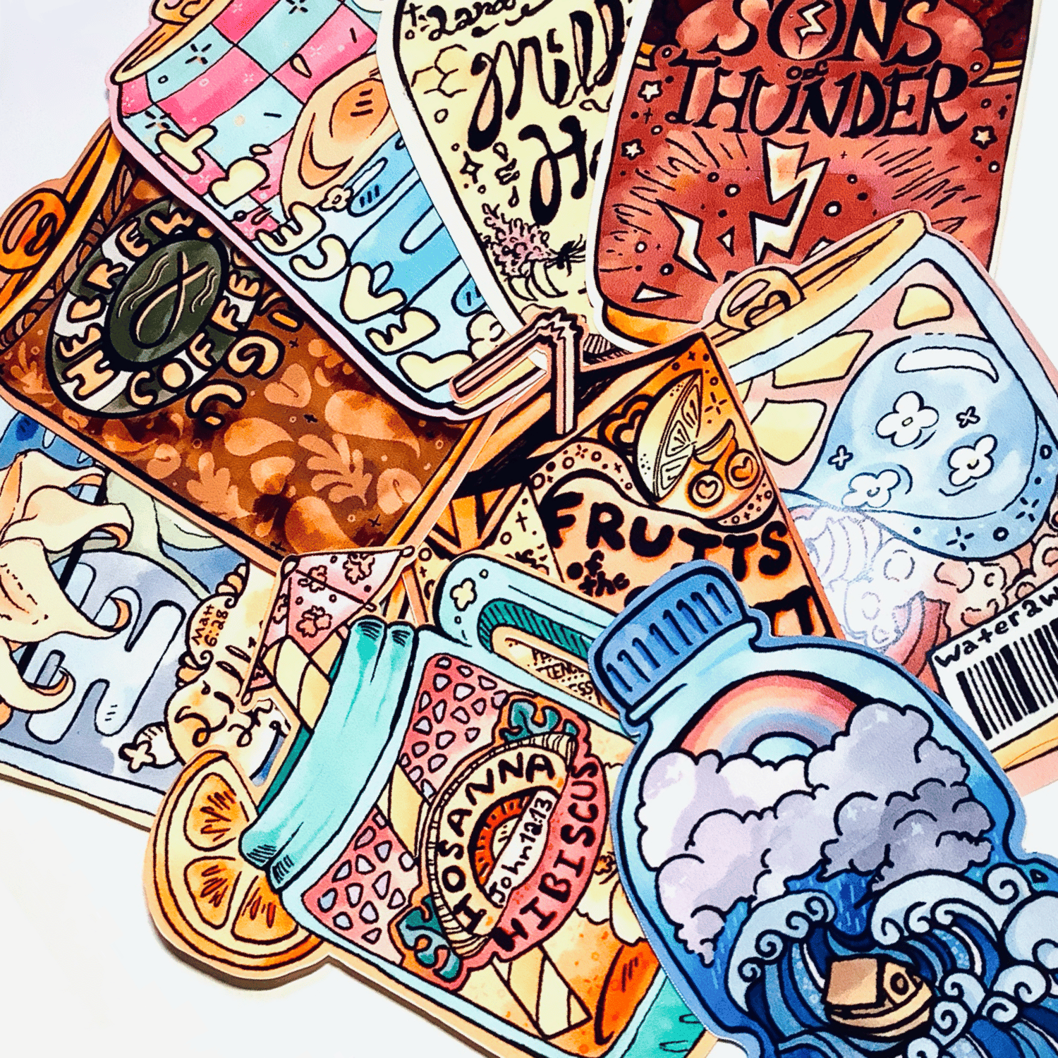 Thirsty Soul Write On - Christian Sticker Combo Bundle - Payhip