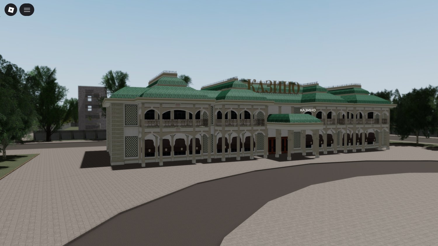 Racing gameplay map Roblox
